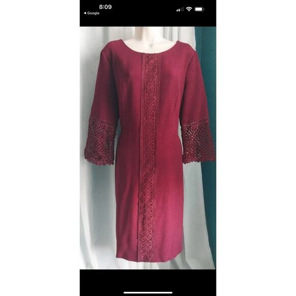 Karl Lagerfeld Paris Women’s Dress with lace details size 10 - Picture 3 of 5